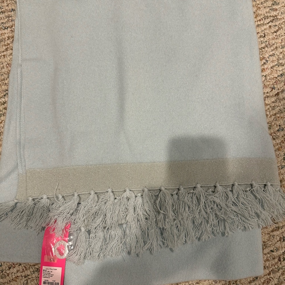 NWT Lilly Pulitzer Take Me Away Wrap blue
